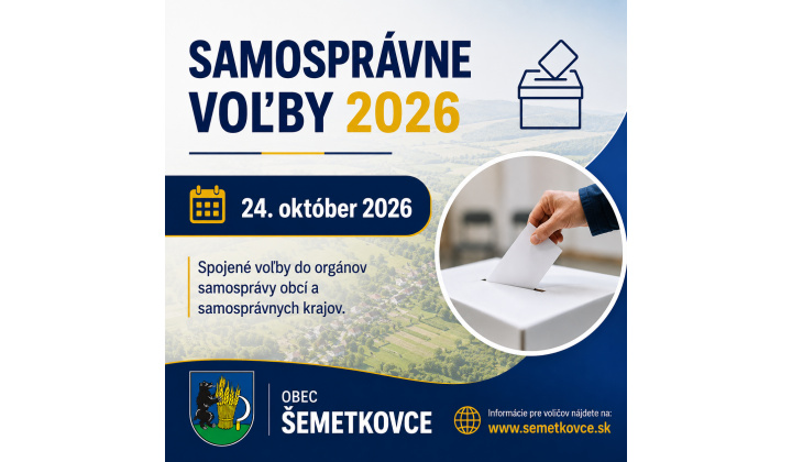 Fotka pre článok Samosprávne voľby 2026